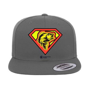 Super Fishing Flat Bill Cap